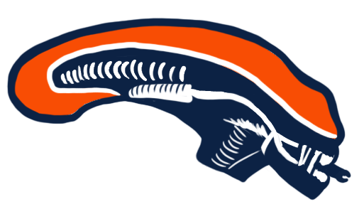 Denver Broncos Halloween Logo iron on transfers
